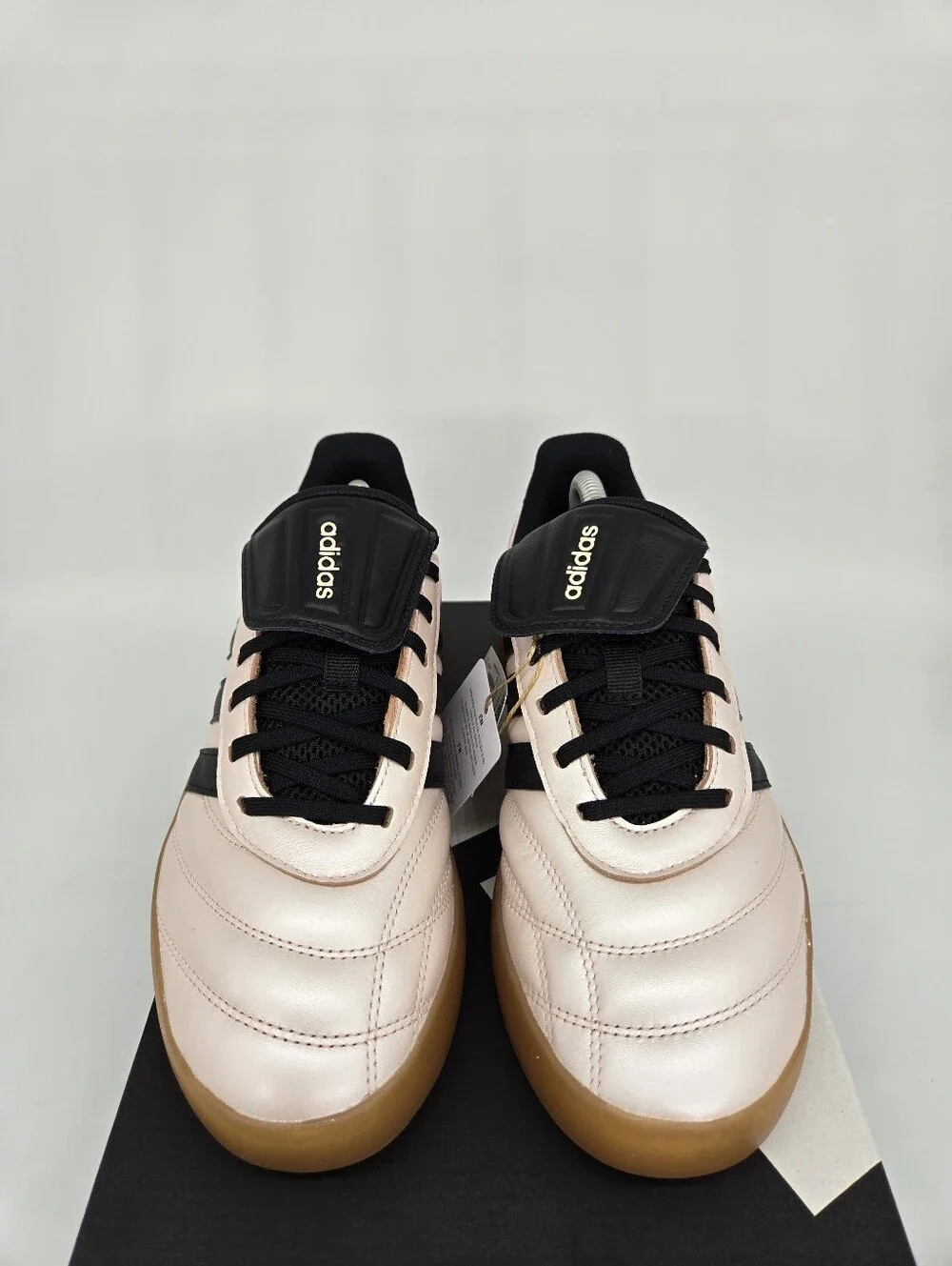 Adidas Women's Barreda Mundial HP6921 Sandy Pink Met. Core Black Shoes Size 7